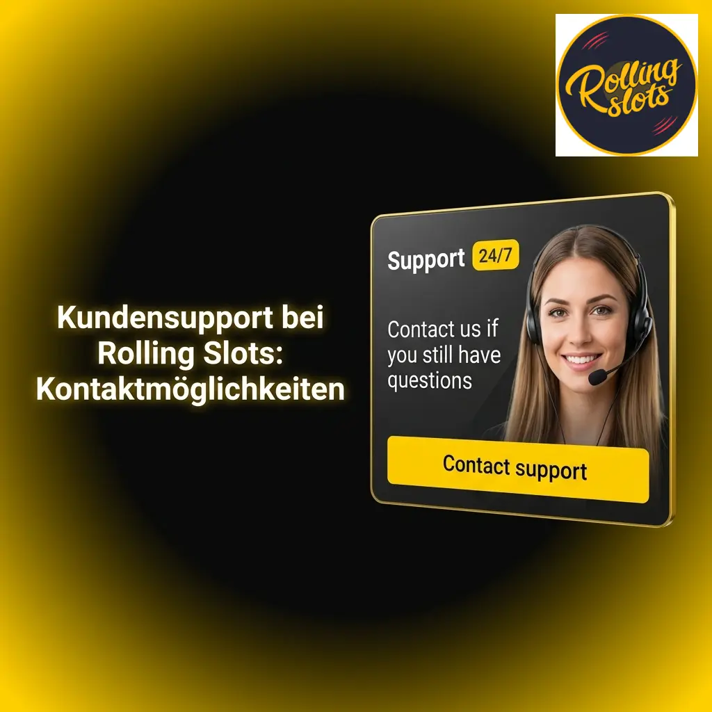 Rolling Slots Kundensupport: Live-Chat, E-Mail und FAQ für deutsche Spieler rund um die Uhr verfügbar