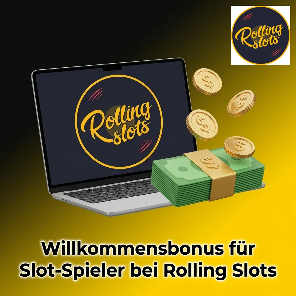 Rolling Slots Willkommensbonus: 100% bis 200 EUR plus 100 Freispiele für neue Slot-Spieler