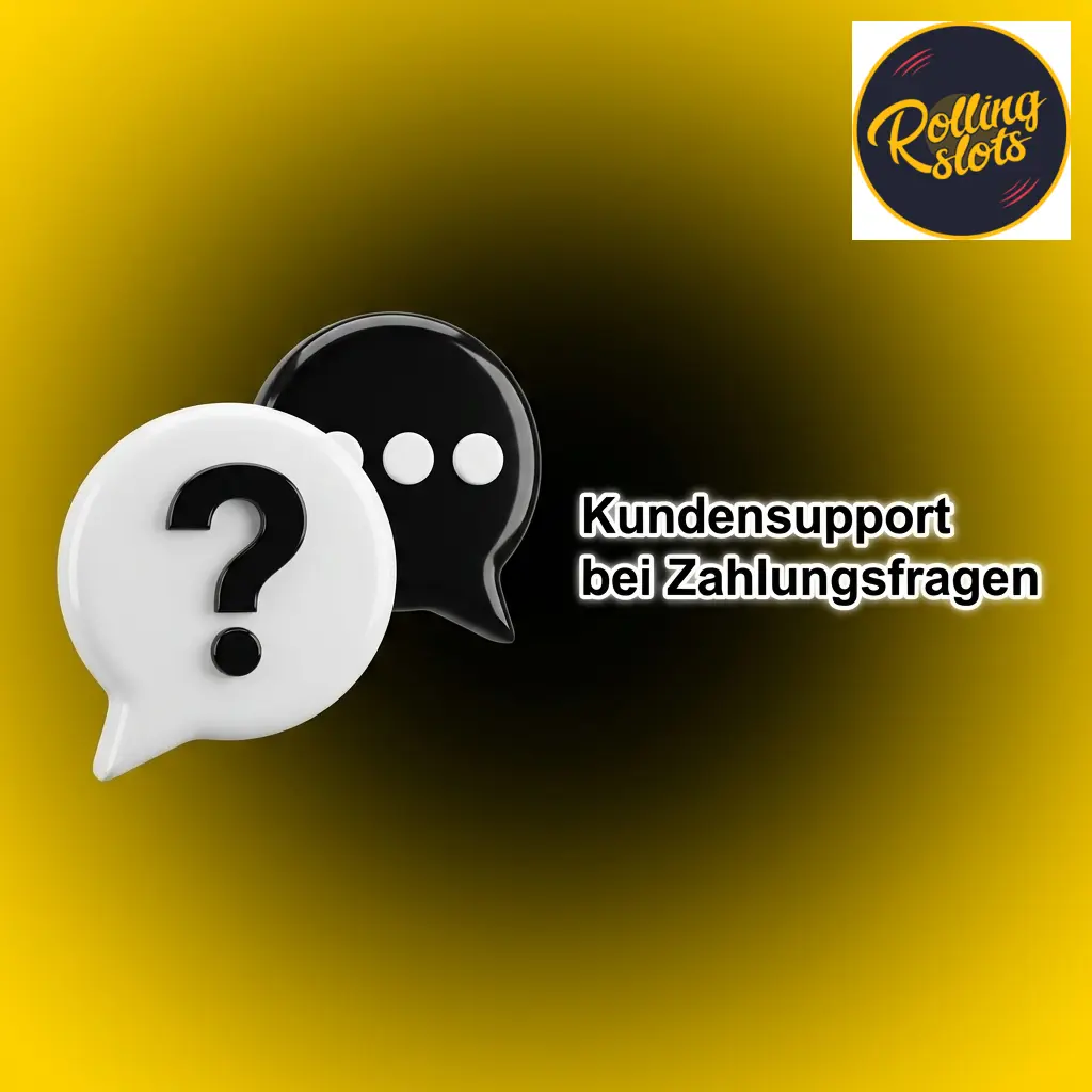 Kundensupport bei Rolling Slots für Fragen zu Einzahlung, Auszahlung und Verifizierung über Live-Chat, E-Mail und Hilfe-Center