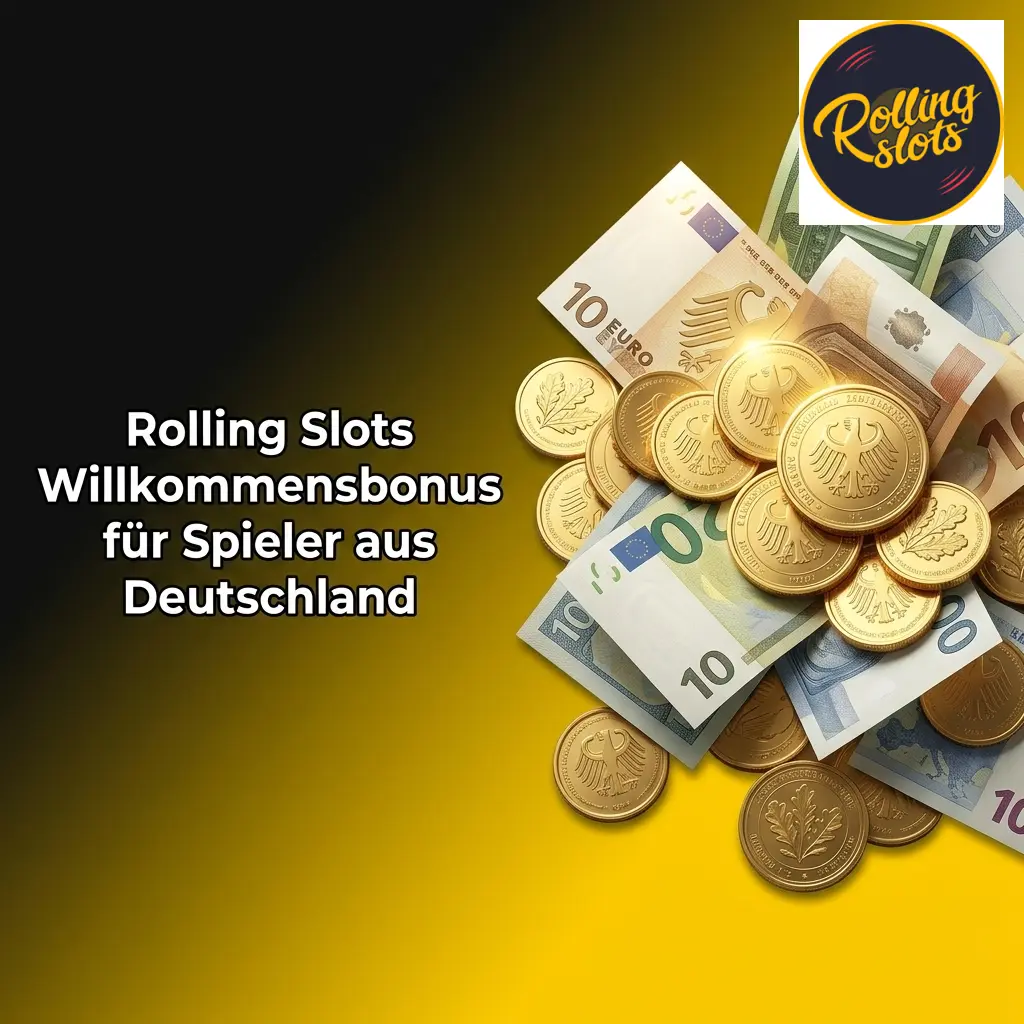 Rolling Slots Willkommensbonus: bis zu 500 EUR und Freispiele für neue Spieler aus Deutschland auf die ersten 3 Einzahlungen